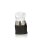 DEKO-EULE 20,5 CM SEATTLE Material: Keramik Farbe: schwarz, silber, weiss, Größe: 12 cm / 11 cm / 20 cm