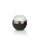 TEELICHTHALTER 8CM SEATTLE Material: Keramik Farbe: schwarz, silber, weiss, Größe: 8 cm / 8 cm / 8 cm