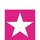 Serviette 25 x 25 cm  3 lagig, 20 Stück pro Packung "Star Magenta FSC Mix" AMBIENTE